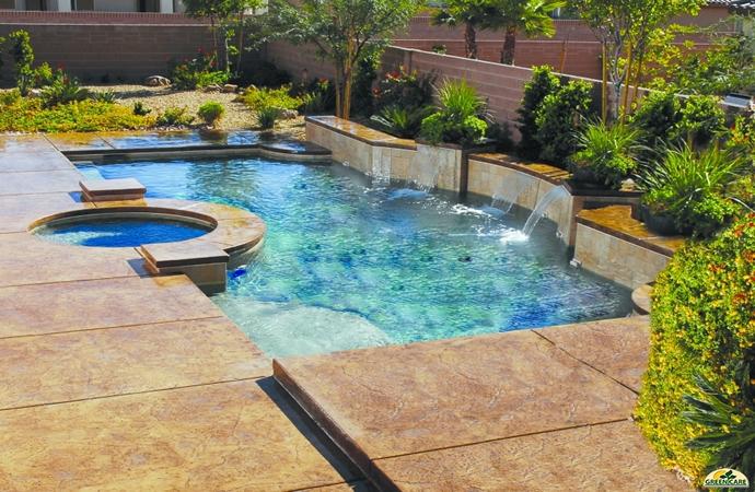 custom pools and spas by greencare.net